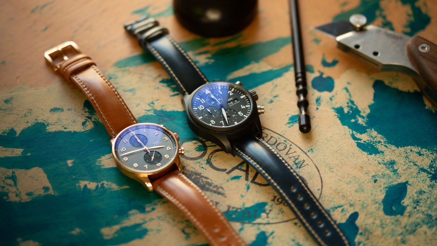Cordovan Watch Straps