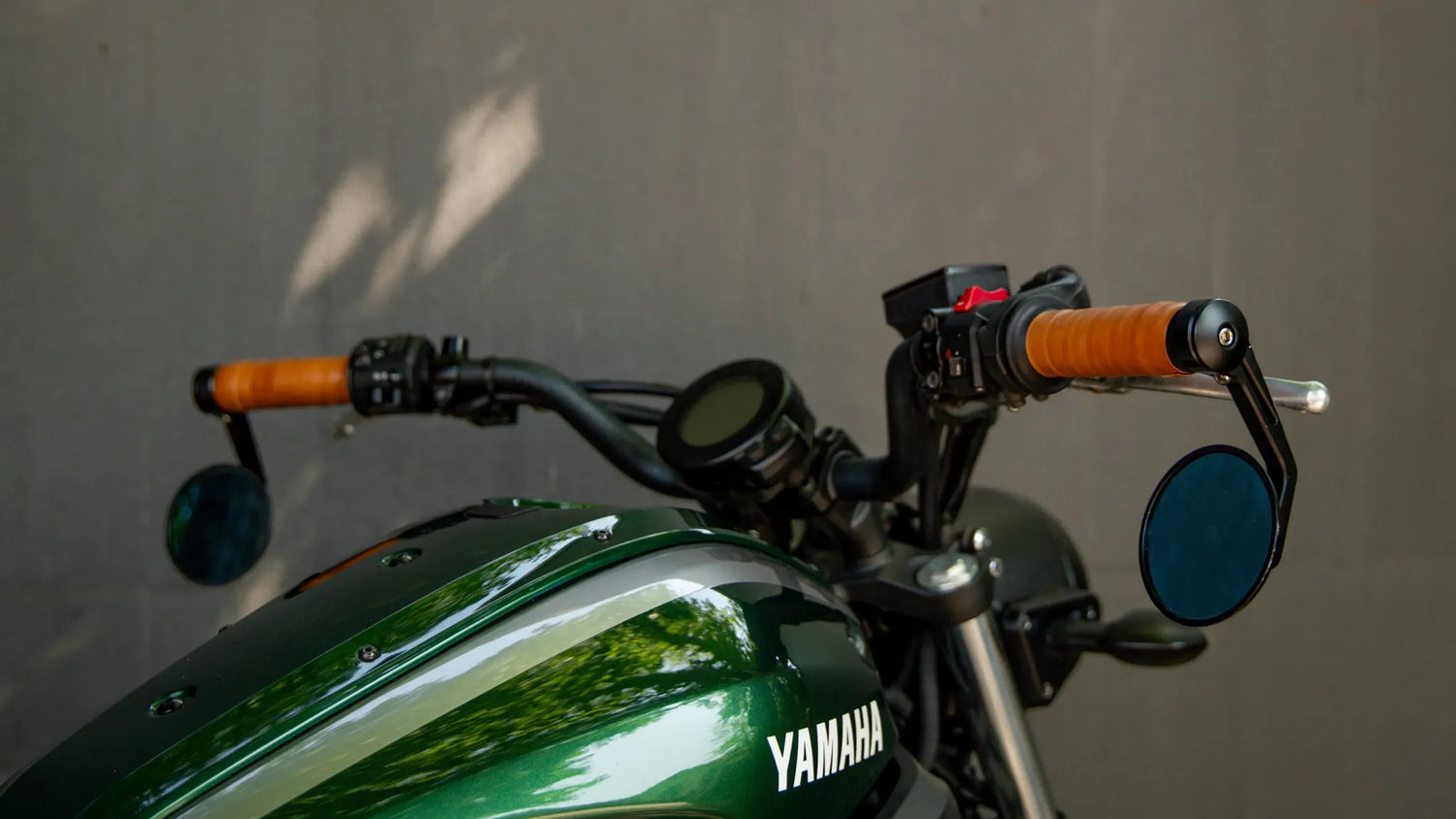 Motorcycle Leather Grip