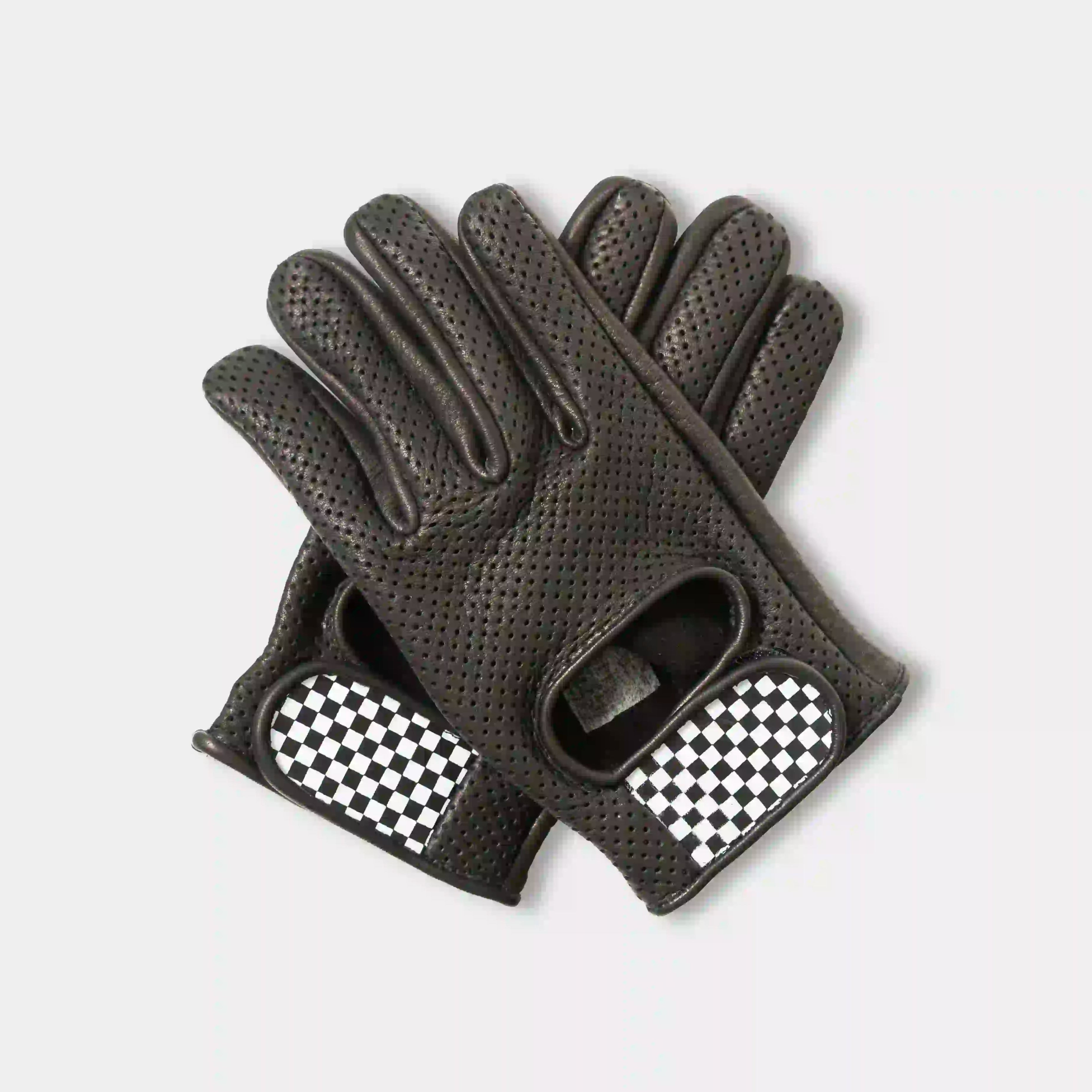 Dirt Gloves Wheels & Waves x Café in Black