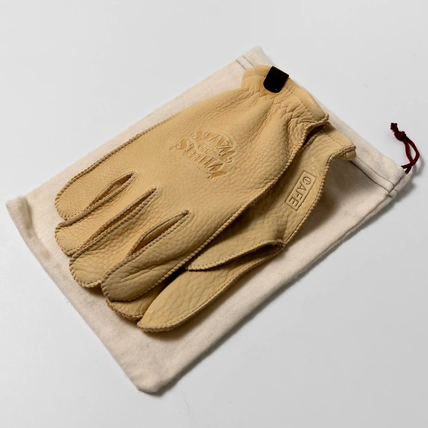 Rascal Gloves Wheels & Waves x Café in Cream