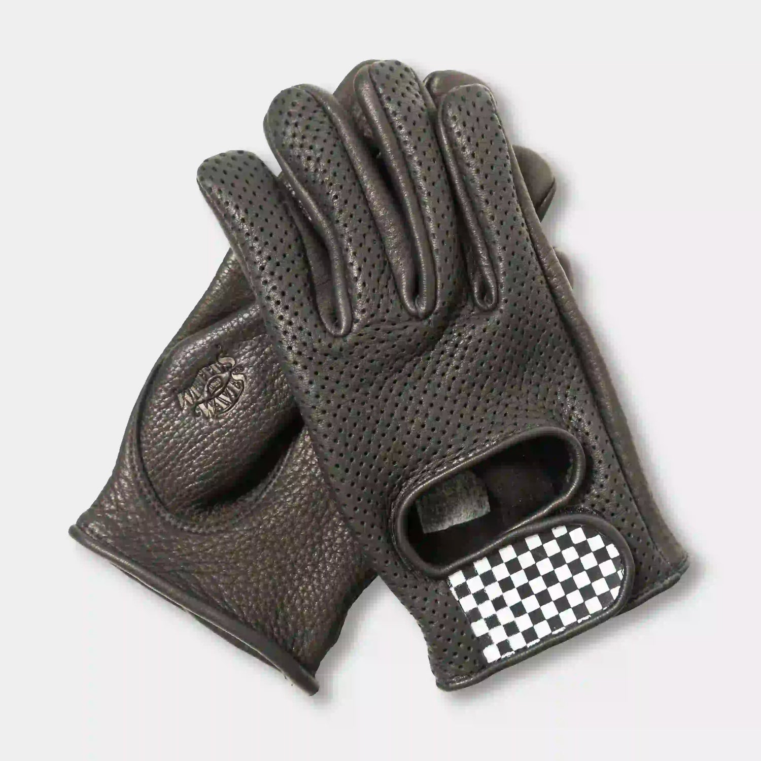 Dirt Gloves Wheels & Waves x Café in Black