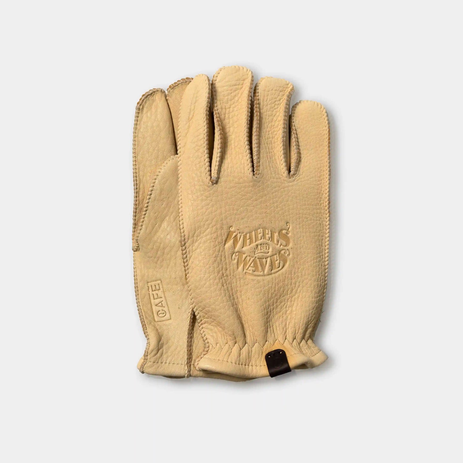 Rascal Gloves Wheels & Waves x Café in Cream