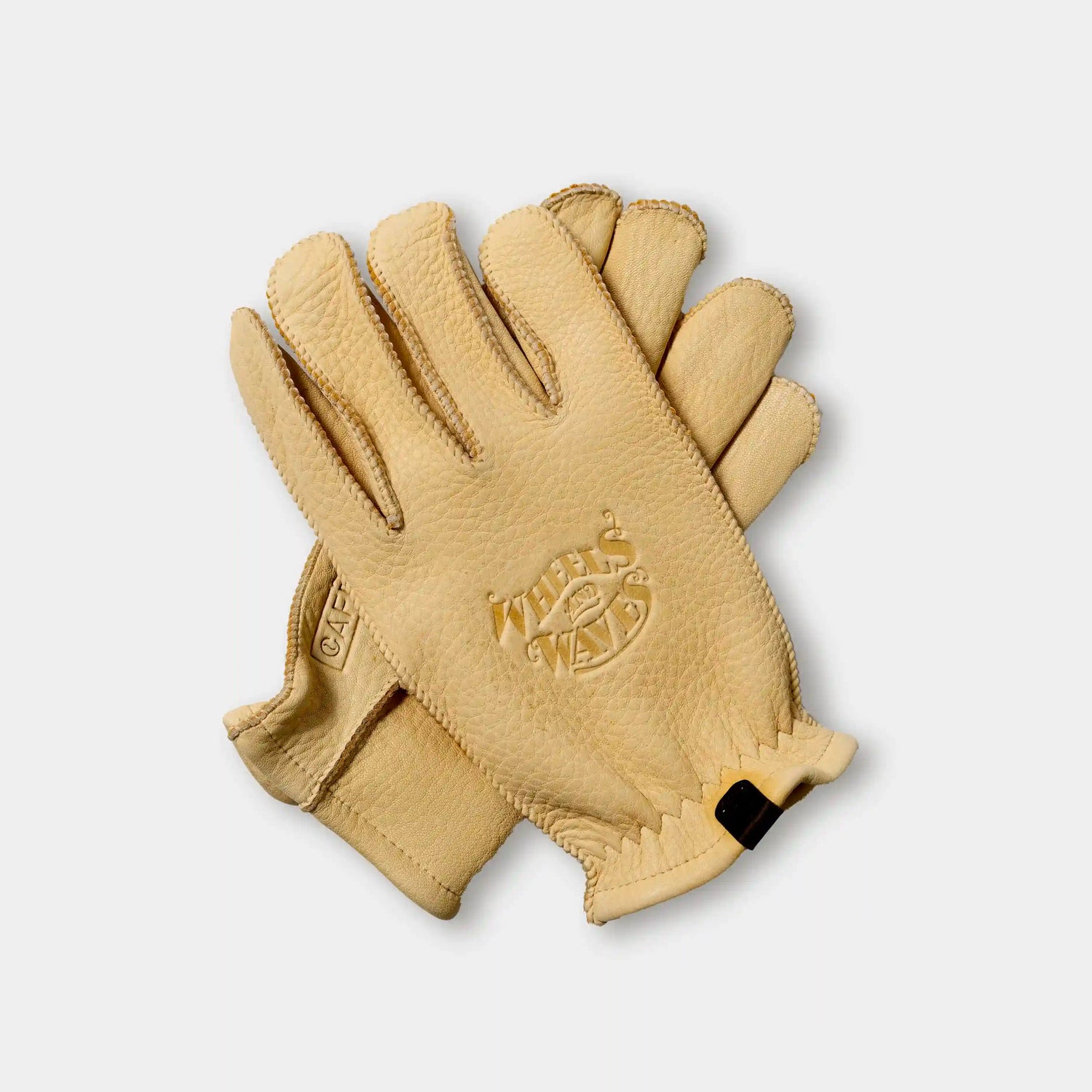 Rascal Gloves Wheels & Waves x Café in Cream