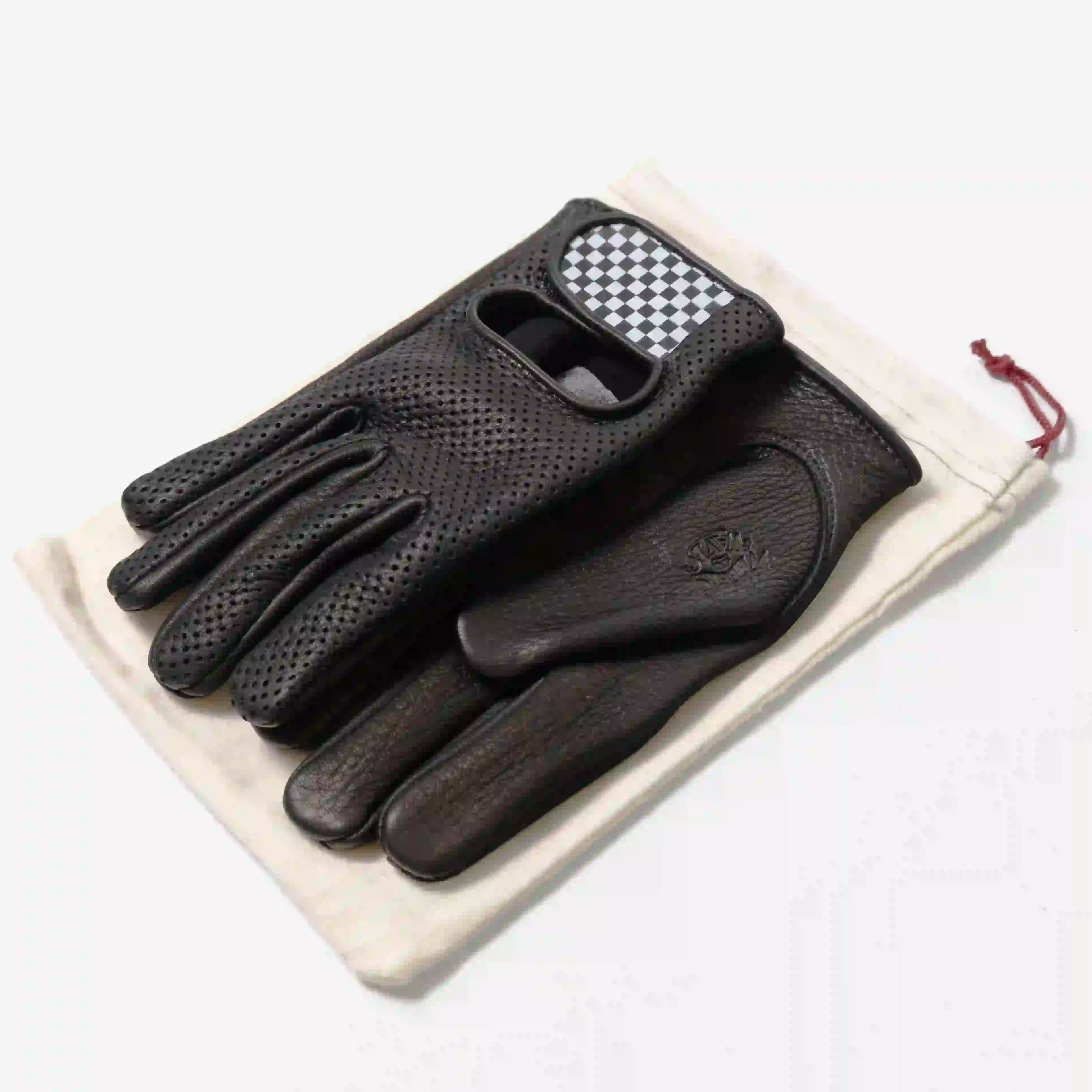 Dirt Gloves Wheels & Waves x Café in Black