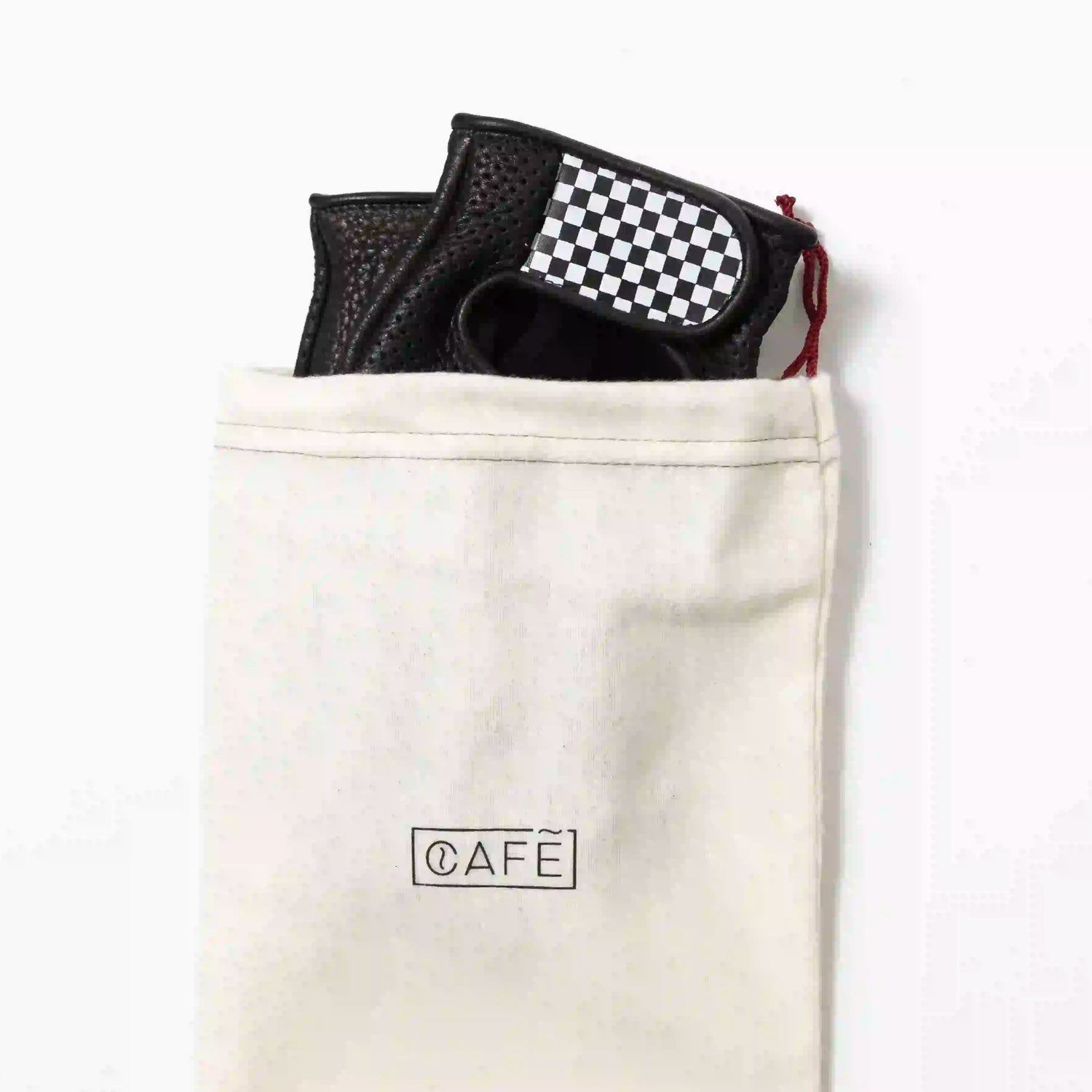 Dirt Gloves Wheels & Waves x Café in Black