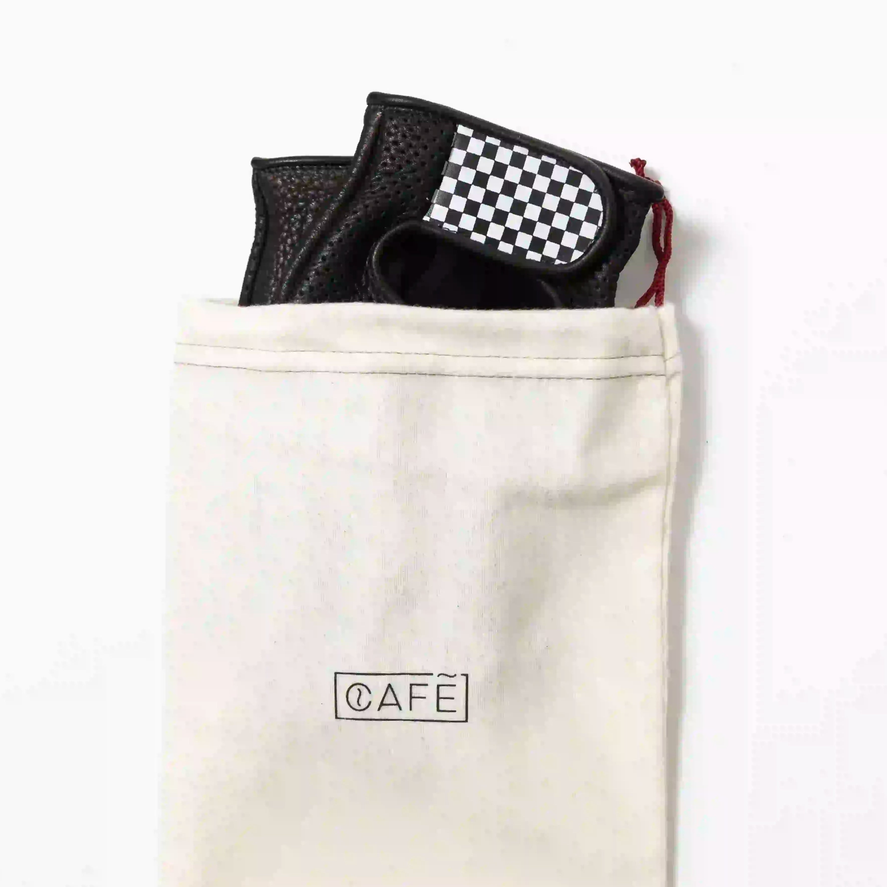 Dirt Gloves Wheels & Waves x Café in Black