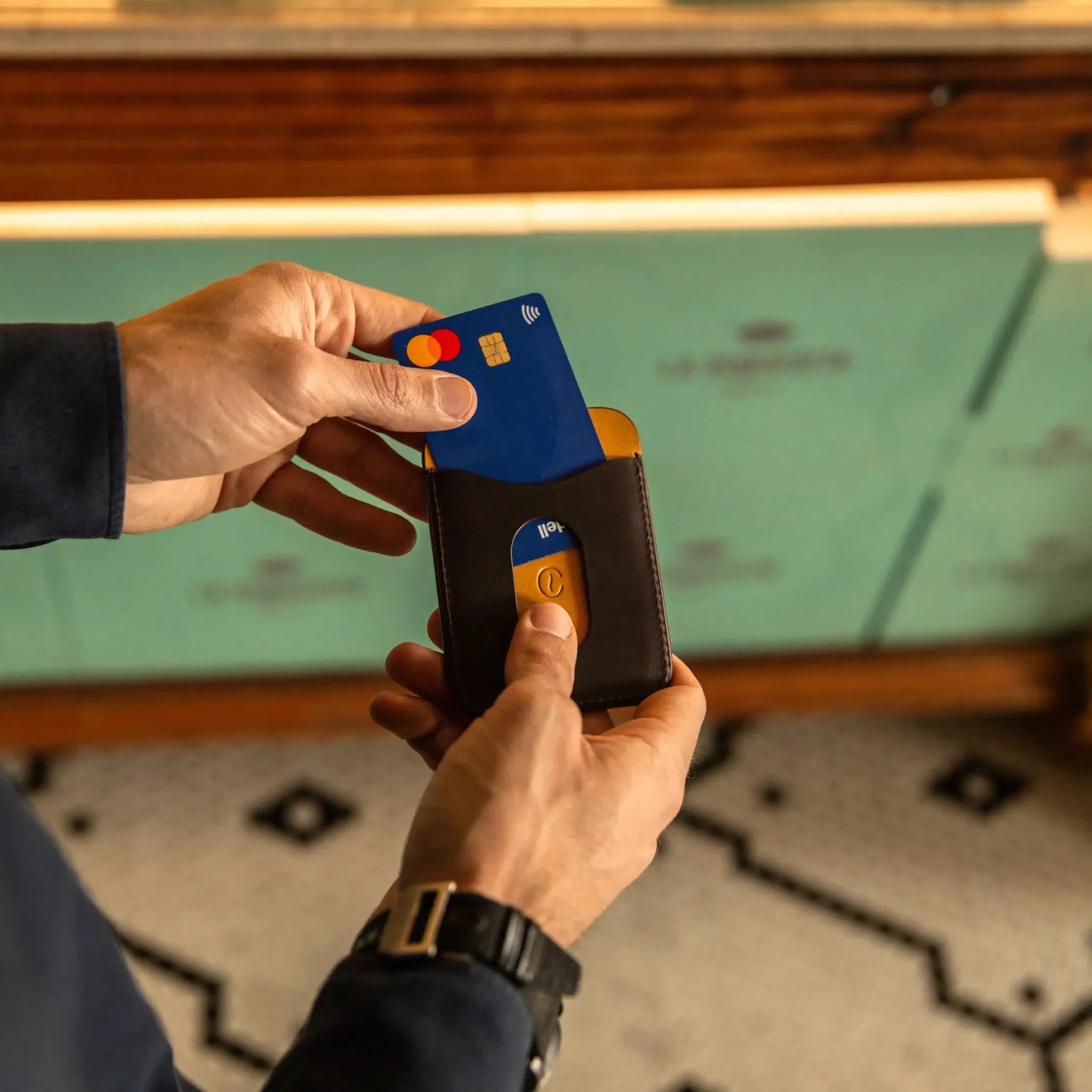 The Leather Card Holder