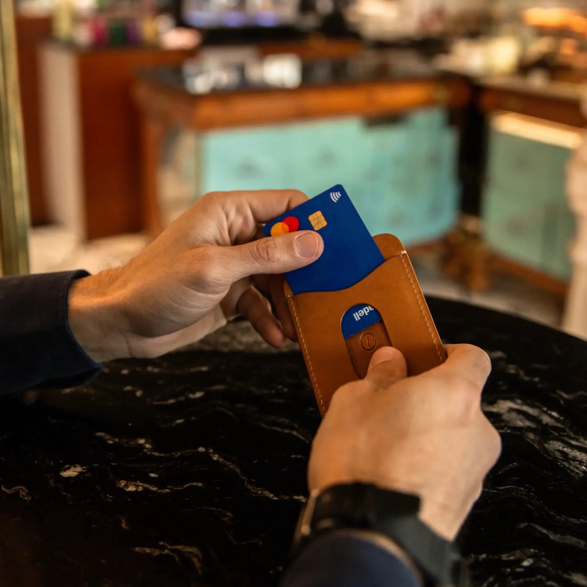 The Leather Card Holder
