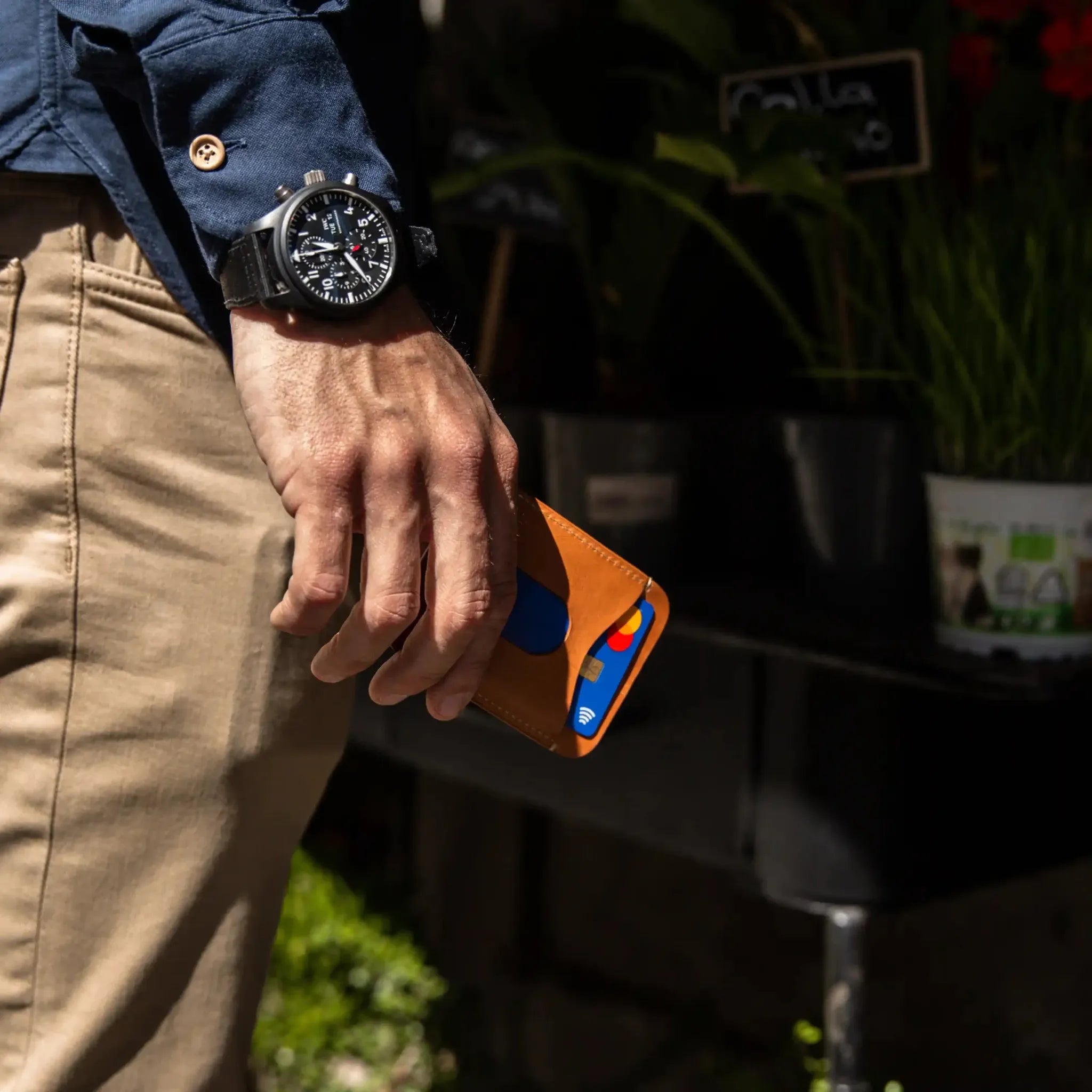 The Leather Card Holder