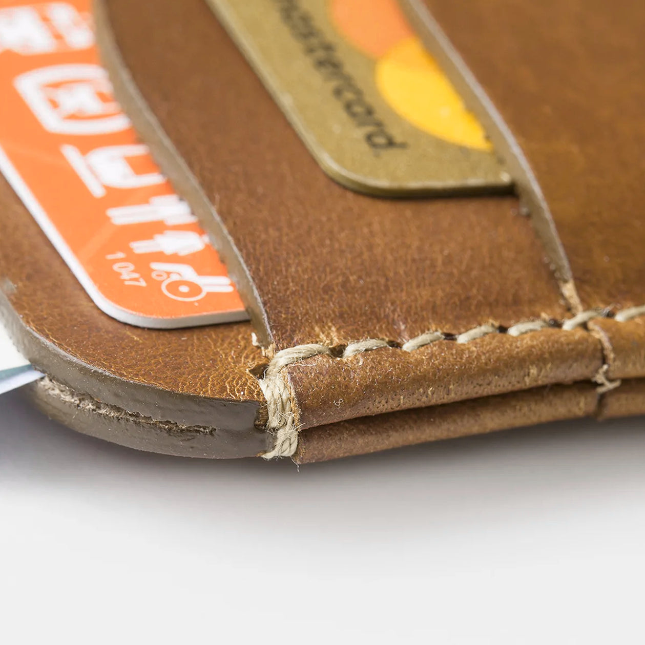 Leather Card Holder Panama+ - Roasted