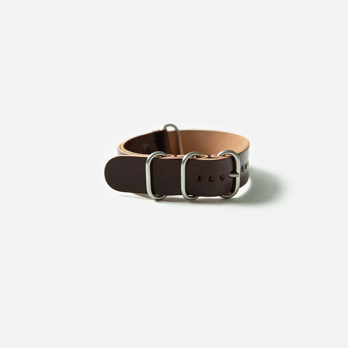 Cordovan NATO Strap in OX Blood