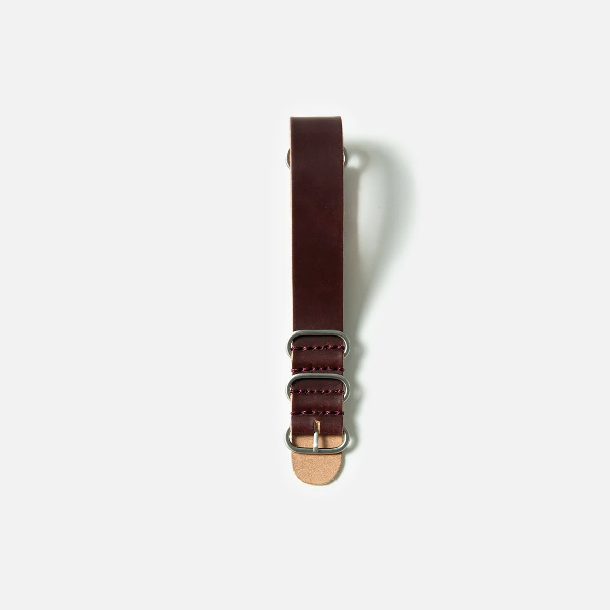 Cordovan NATO Strap in OX Blood