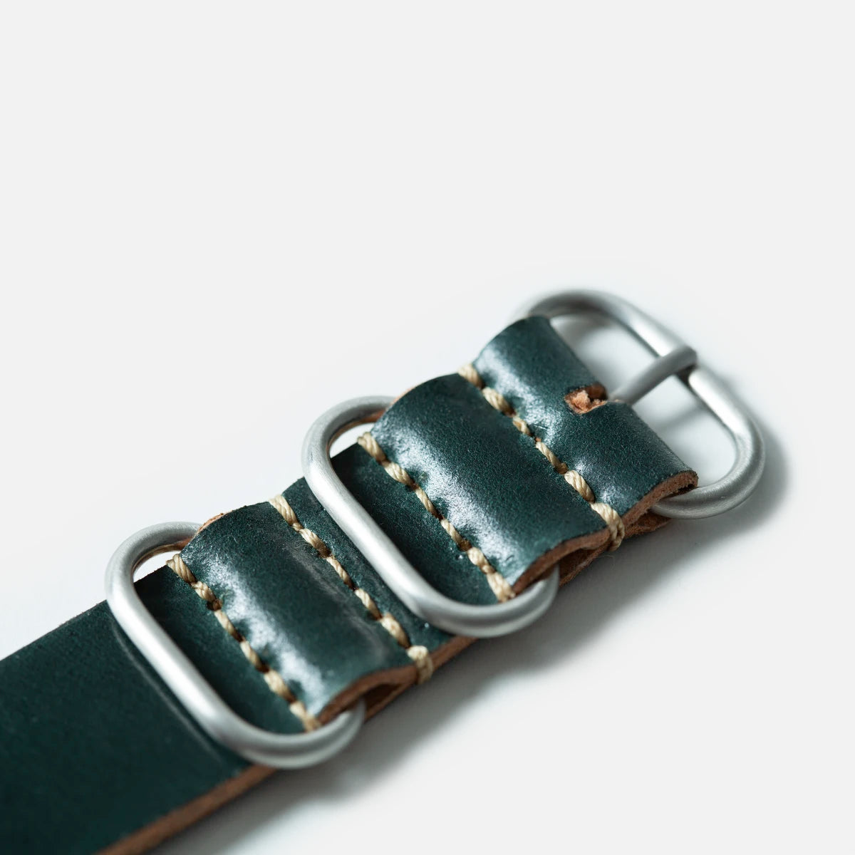 Cordovan NATO Strap in Forest