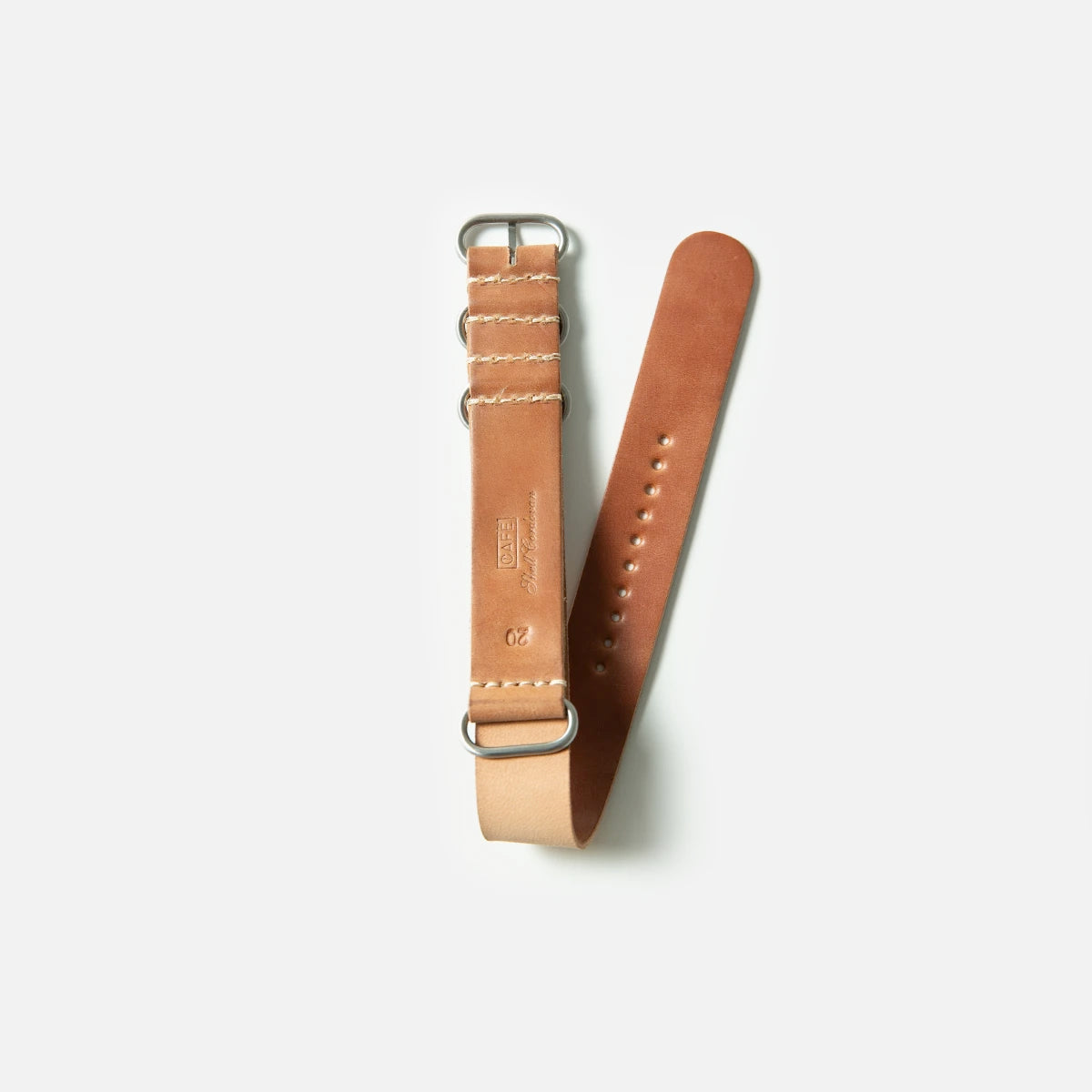 Cordovan NATO Strap in Natural
