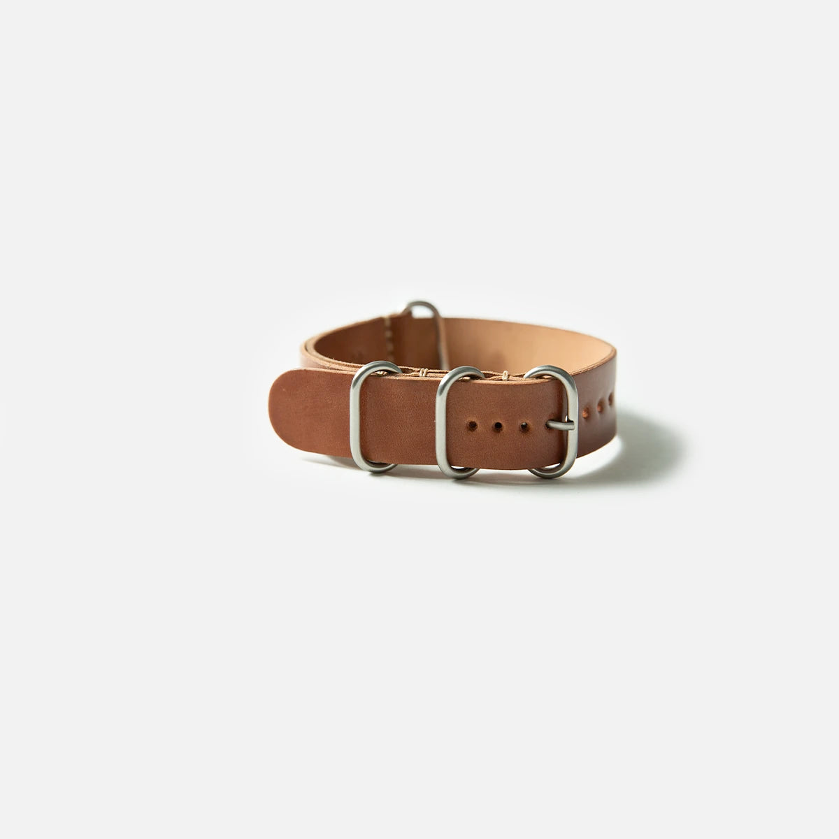 Cordovan NATO Strap in Natural