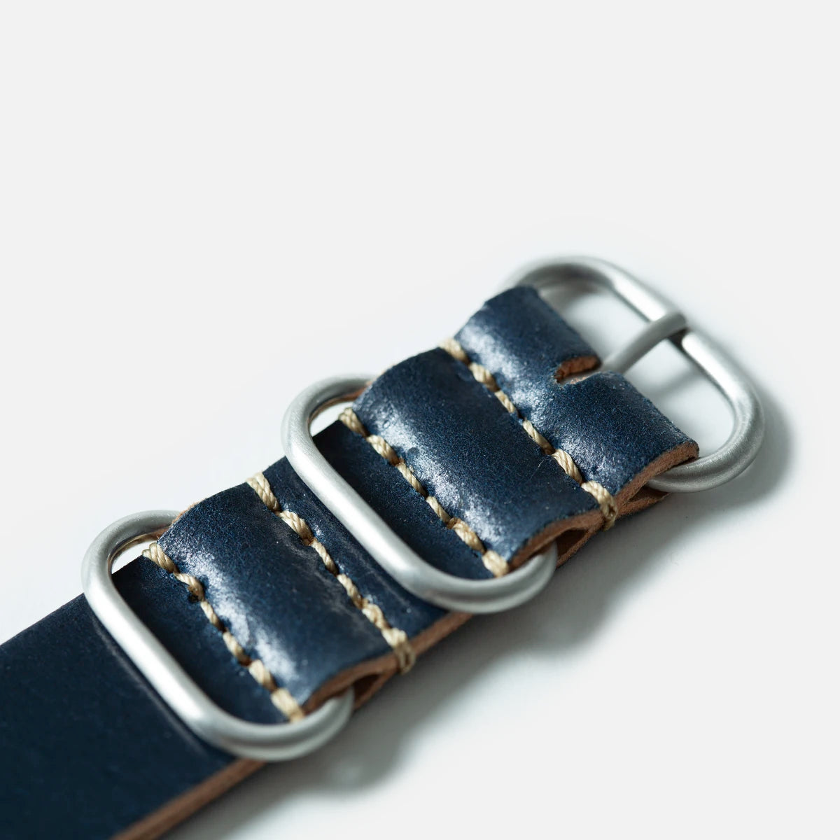 Cordovan NATO Strap in Ocean