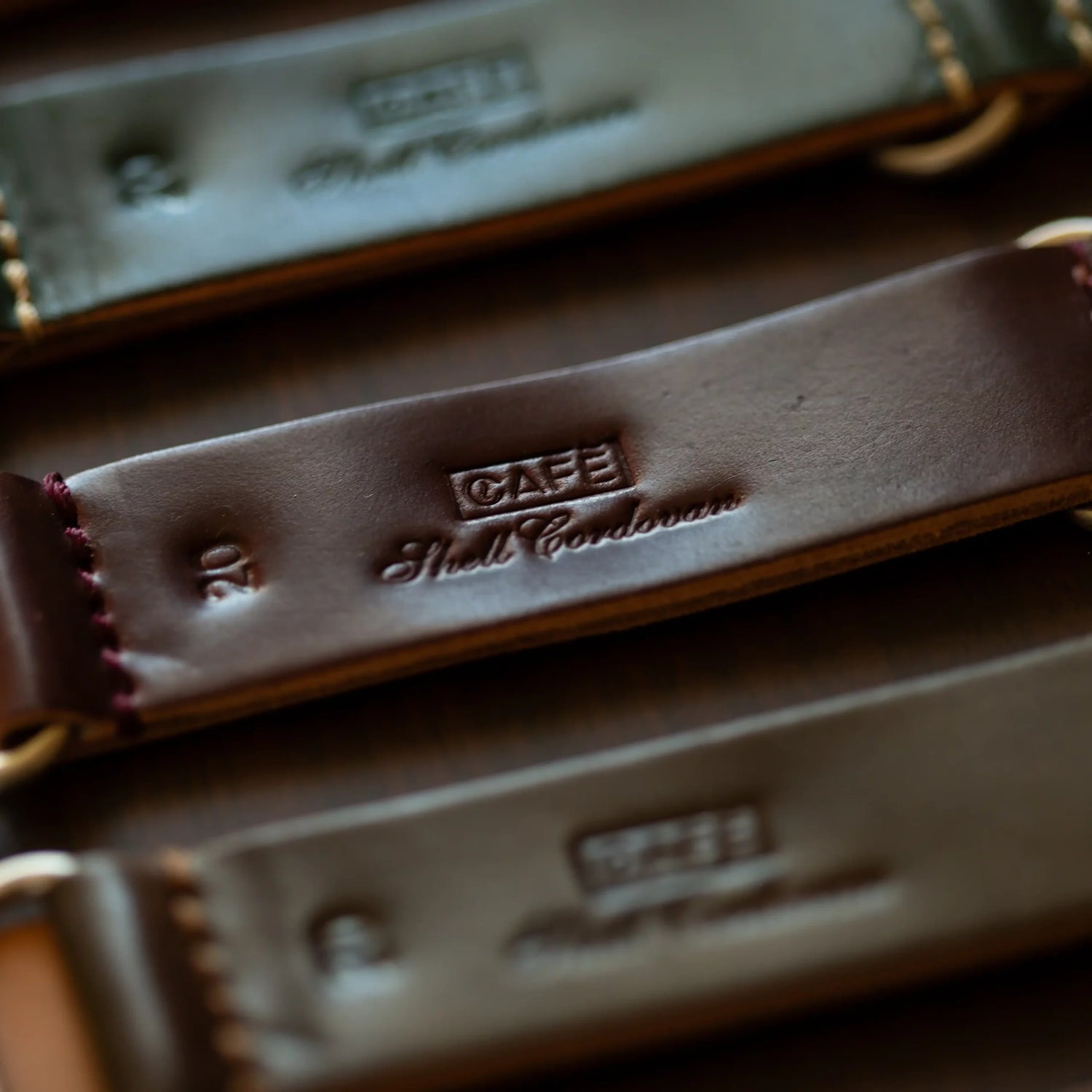 Cordovan NATO Strap in OX Blood