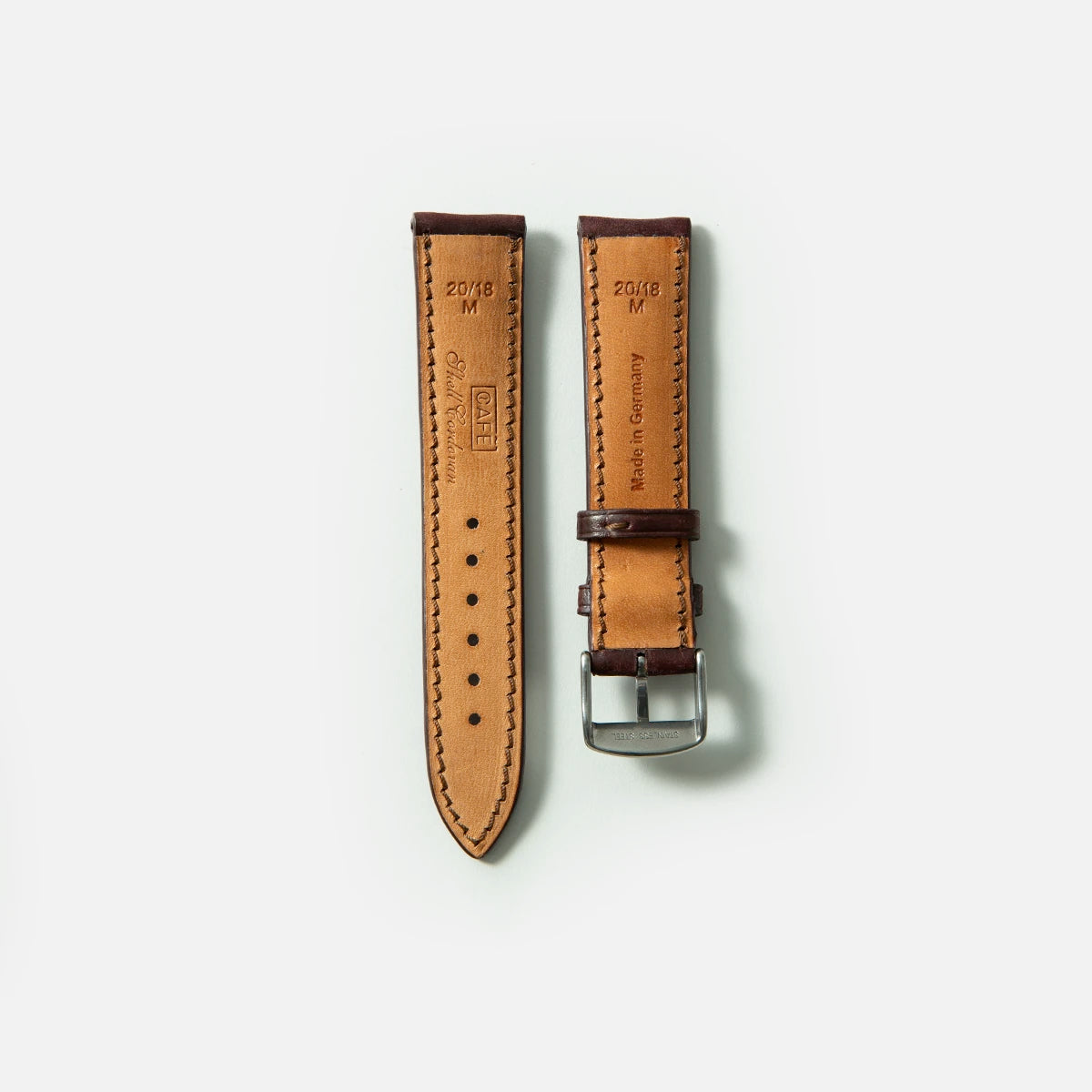 Cordovan Strap Padded in OxBlood