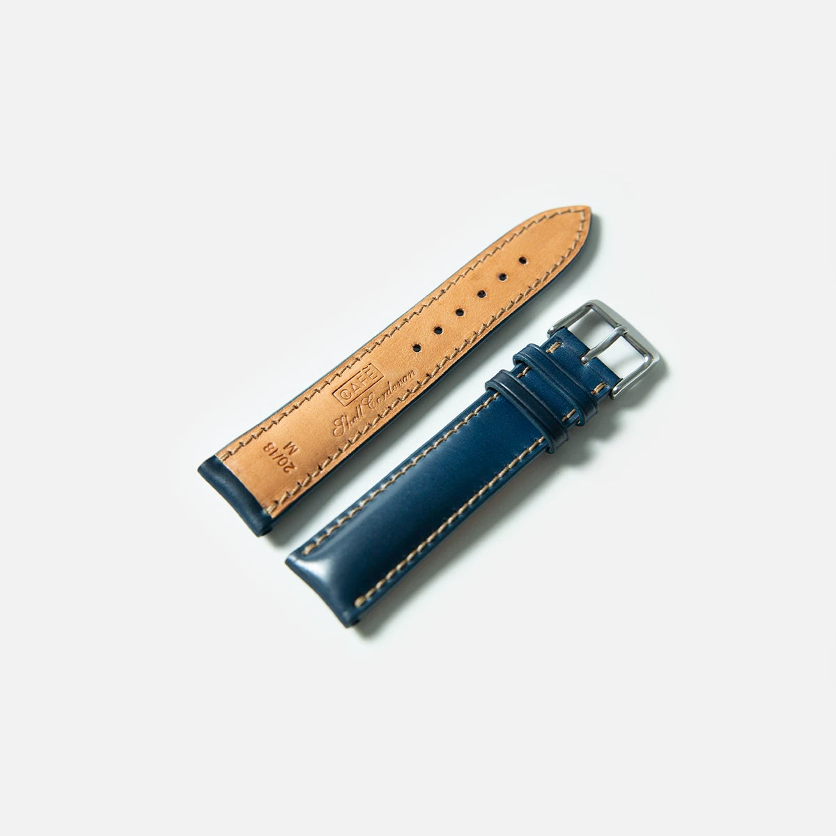 Cordovan Strap Padded in Ocean