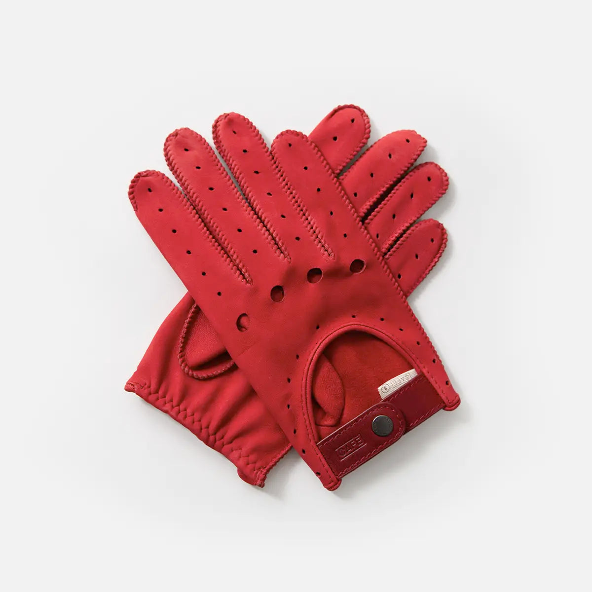driving gloves red