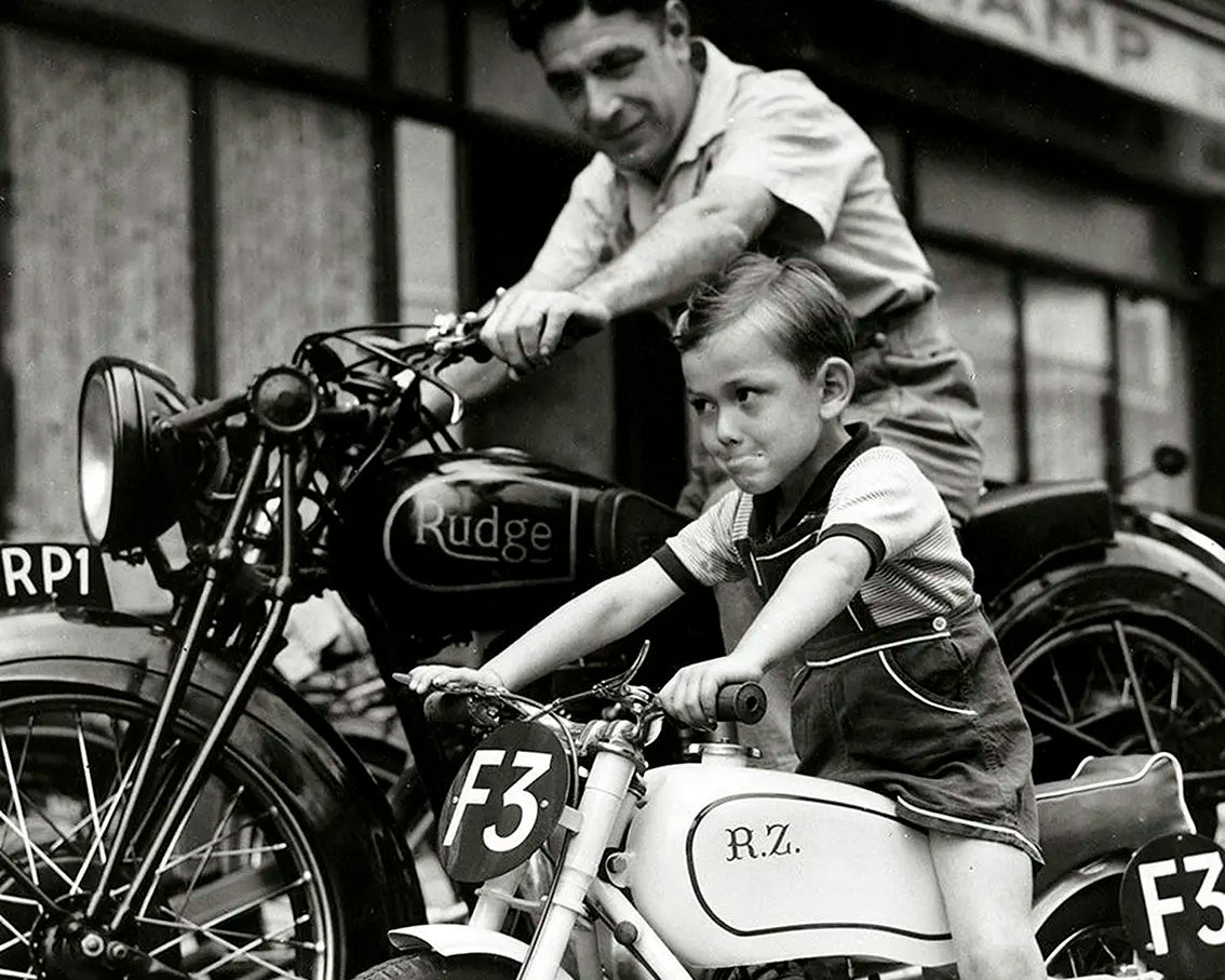 dad and son