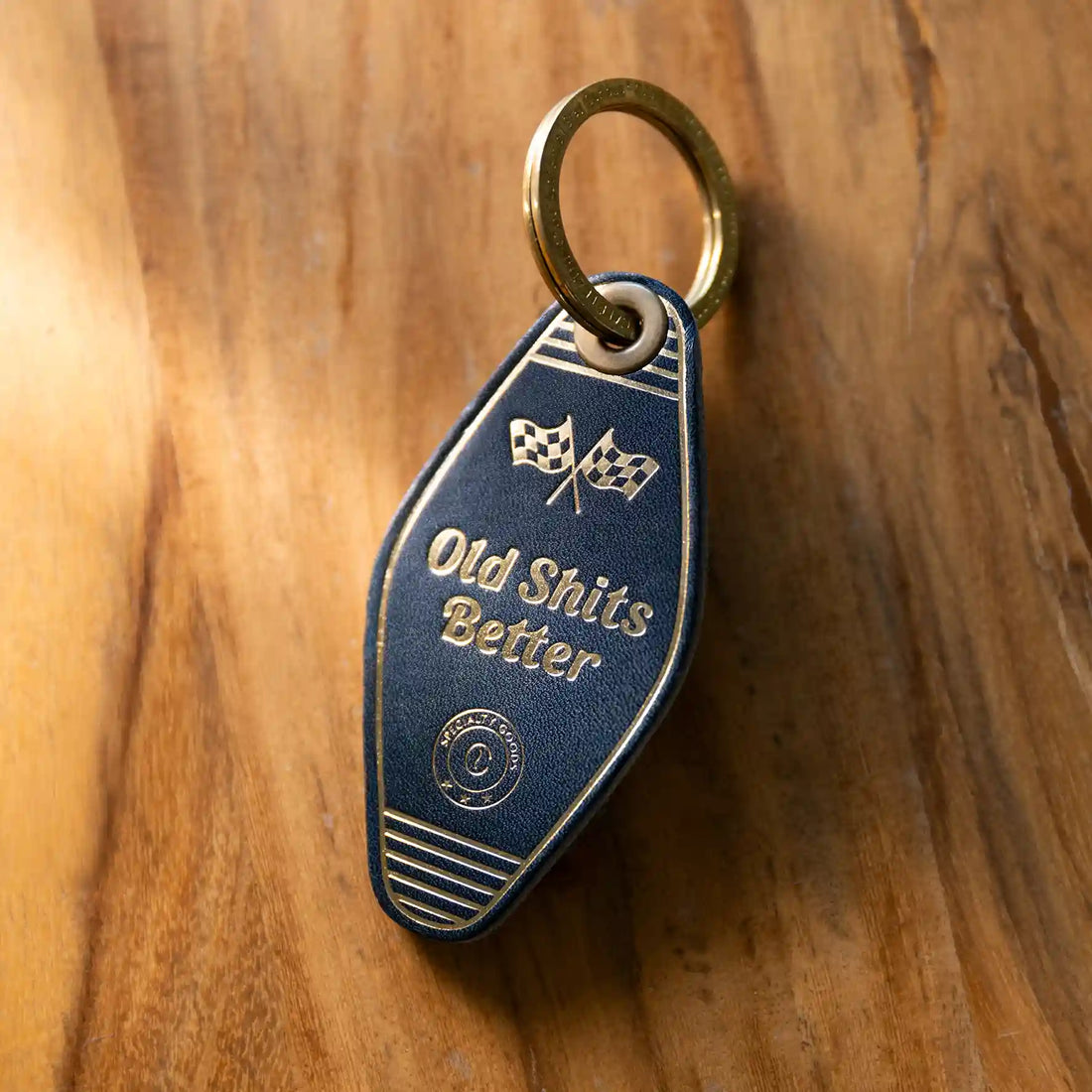 Motel Keychain Old Shits Better in Ocean