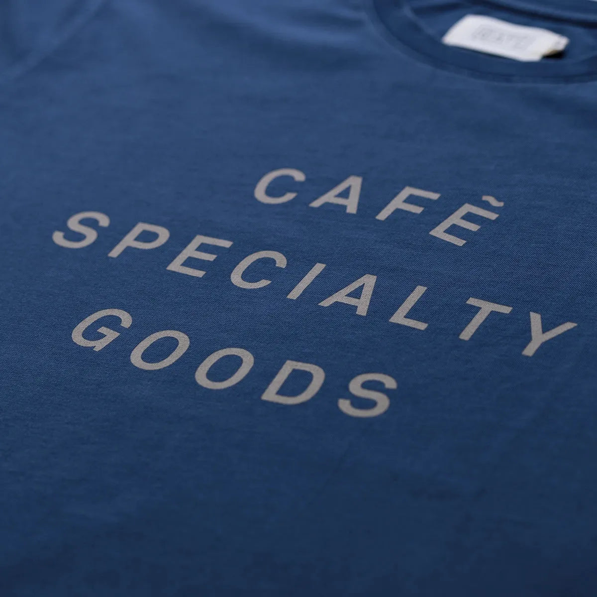 organic tee logo cafe white logo