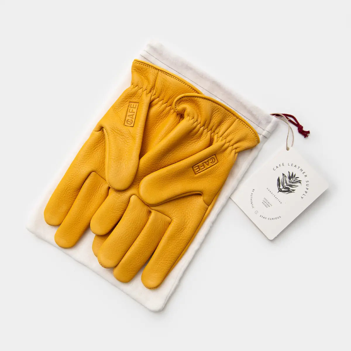 Guantes de ciervo Original Amarillos