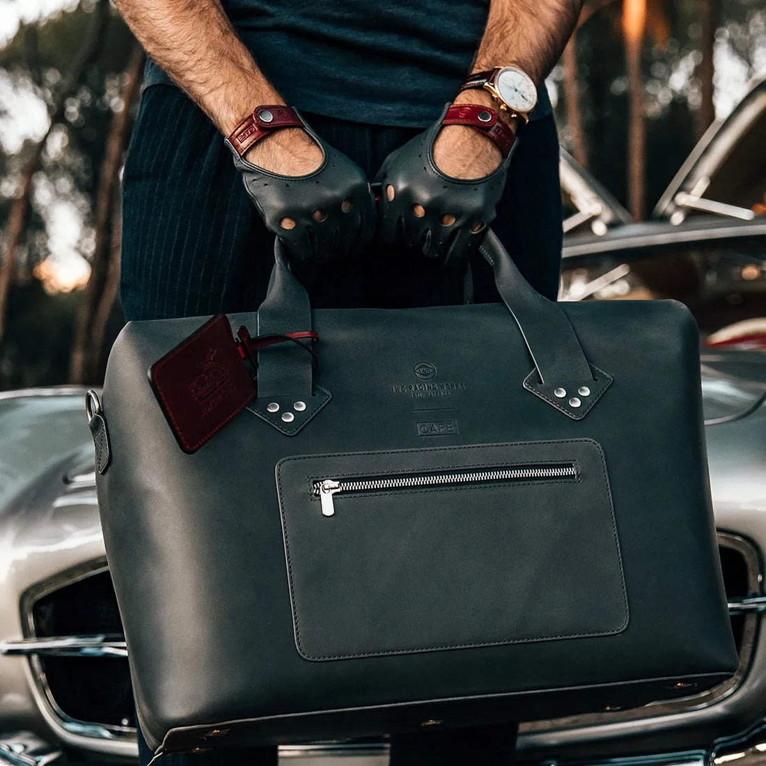 pilots bag iwc x cafe