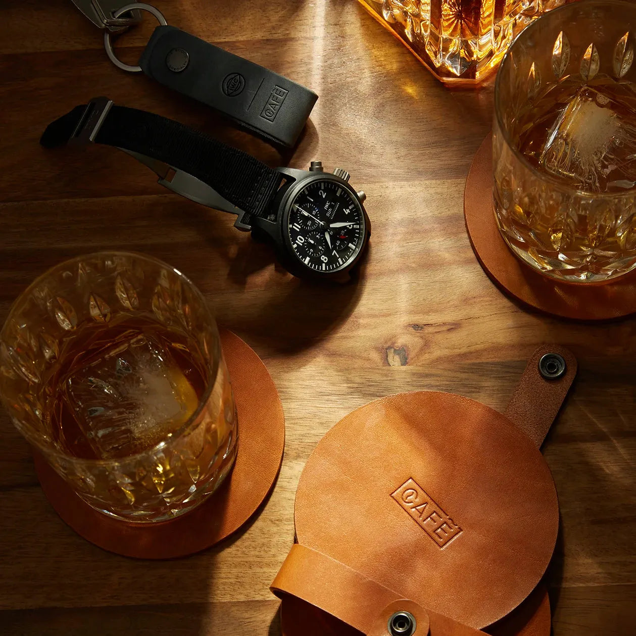 The Coasters Set x4 in Roasted