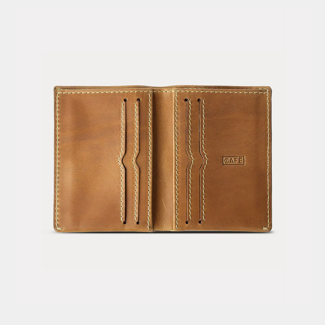 Slim Leather Wallet Costa Rica - Roasted