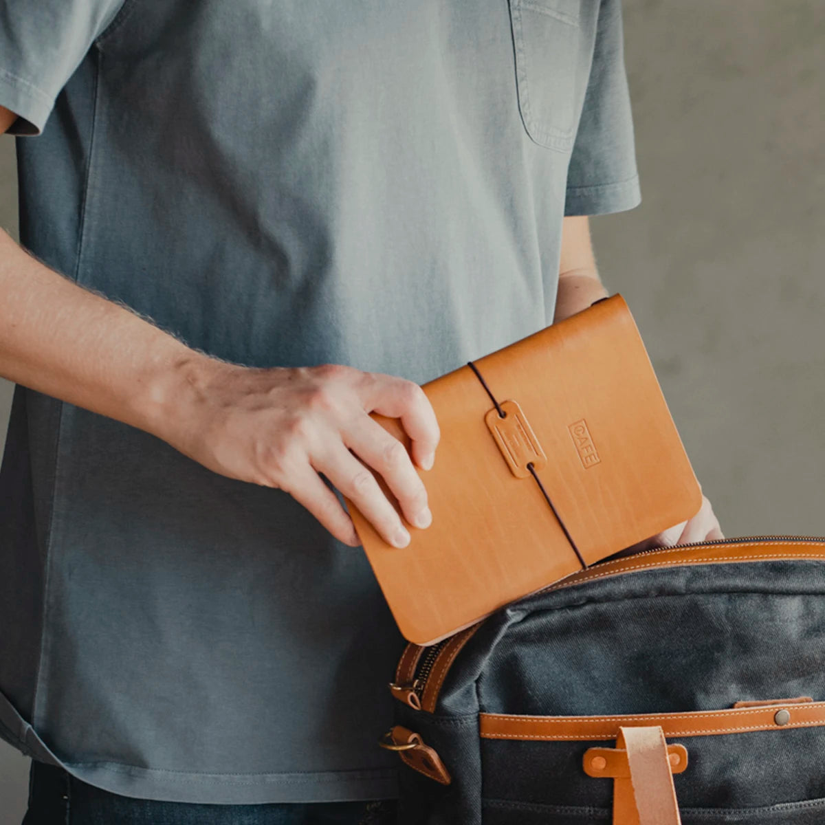 travel notebook a5 natural