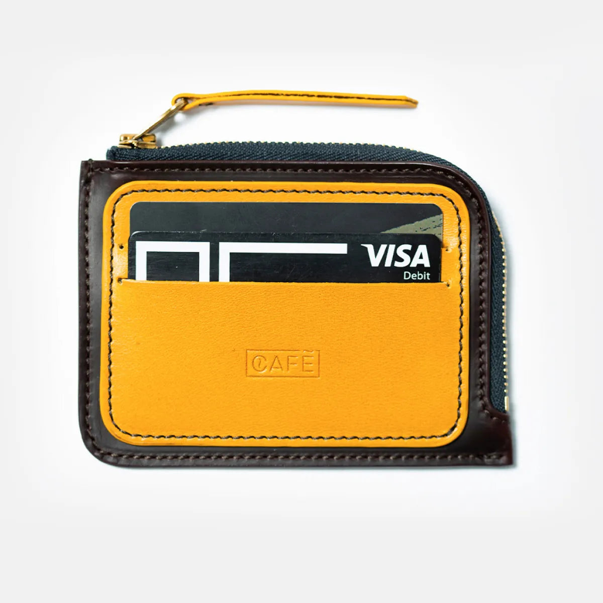Leather Zip Wallet