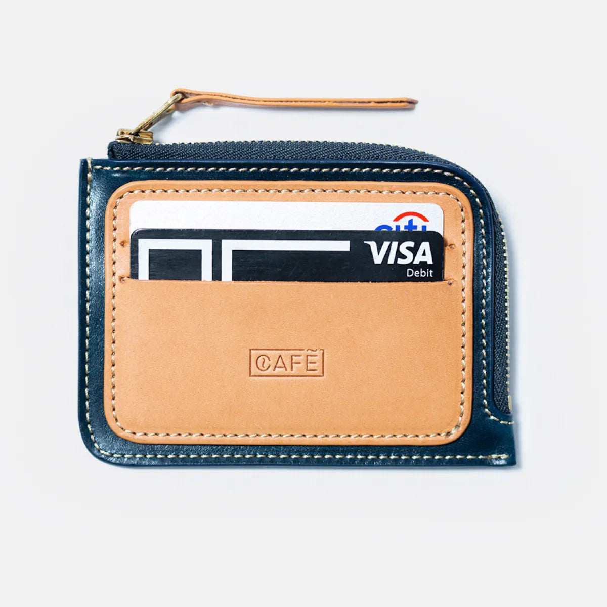 Leather Zip Wallet
