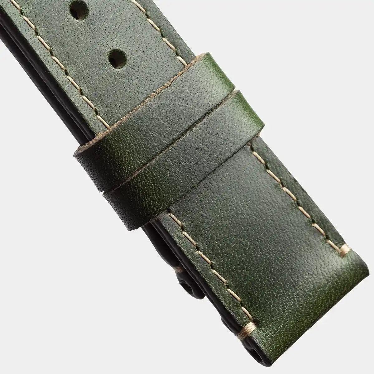 Leather iWatch Strap in Forest