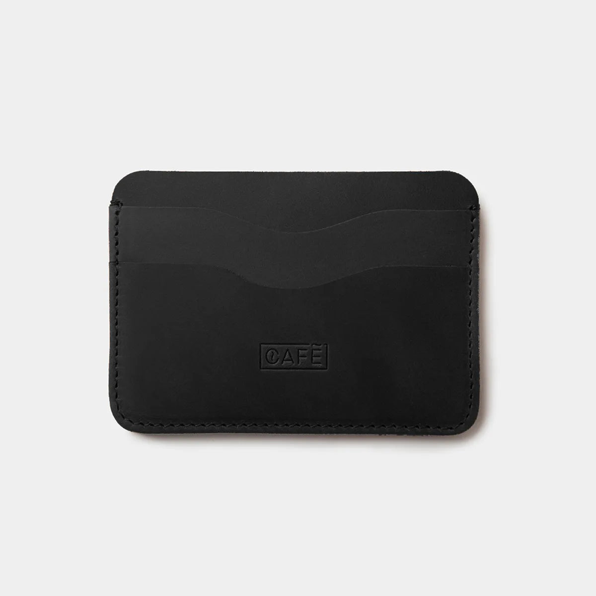 Leather Card Holder Panama+ - Black