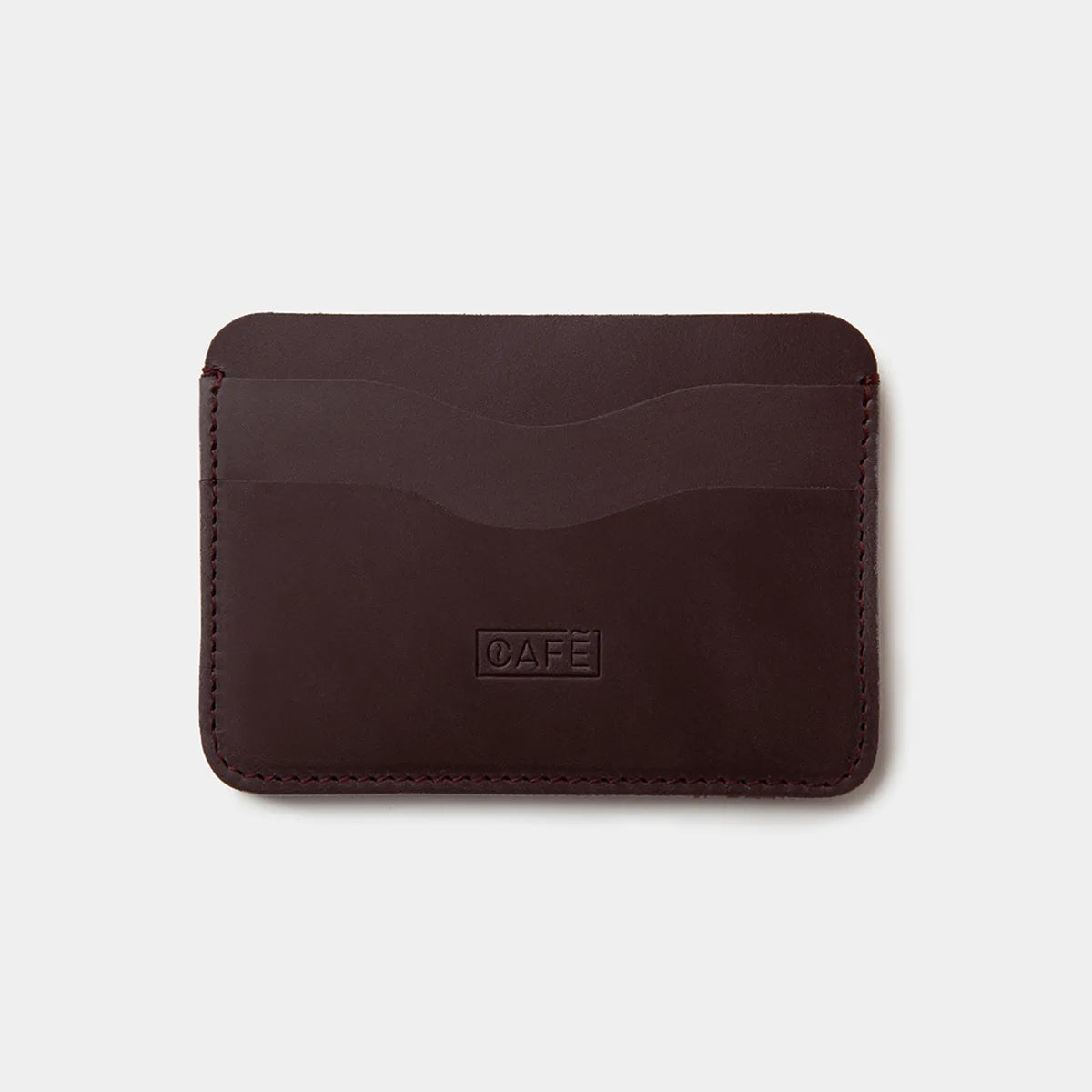 Leather Card Holder Panama+ - Black Coffee