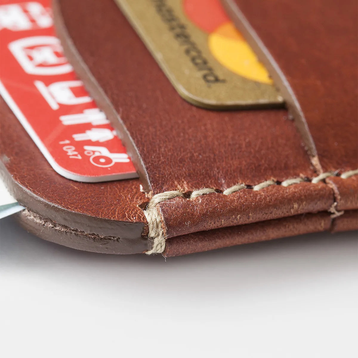 Leather Card Holder Panama+ - Roasted