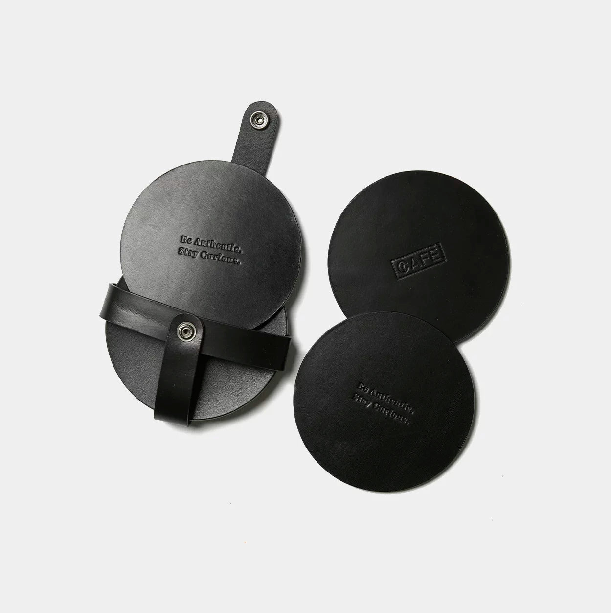 The Coasters Set x4 in All Black