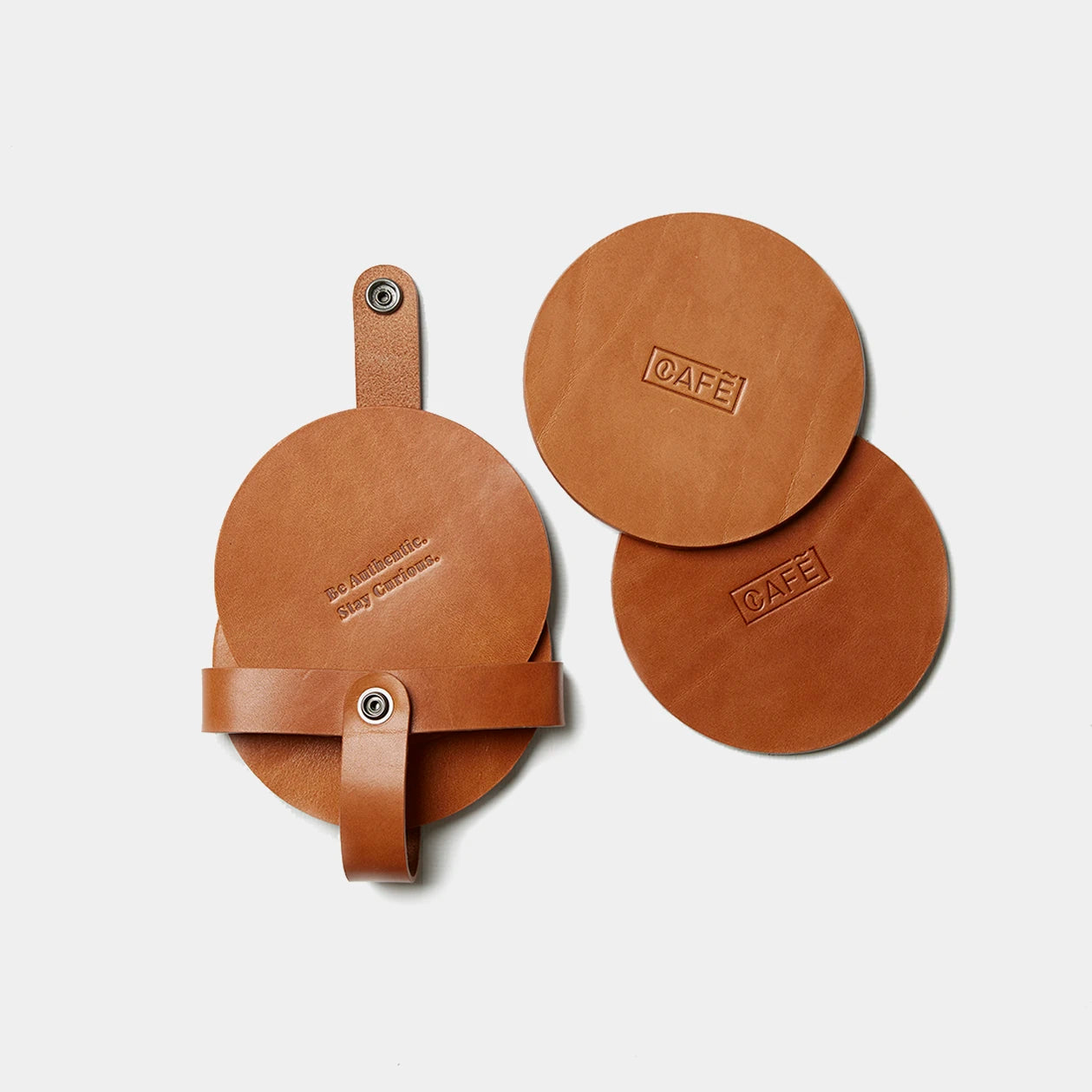 The Coasters Set x4 in Roasted