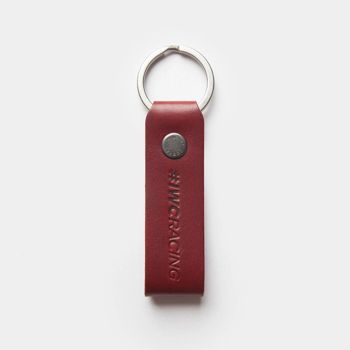 IWC x CAFÉ Key Chain - Burgundy