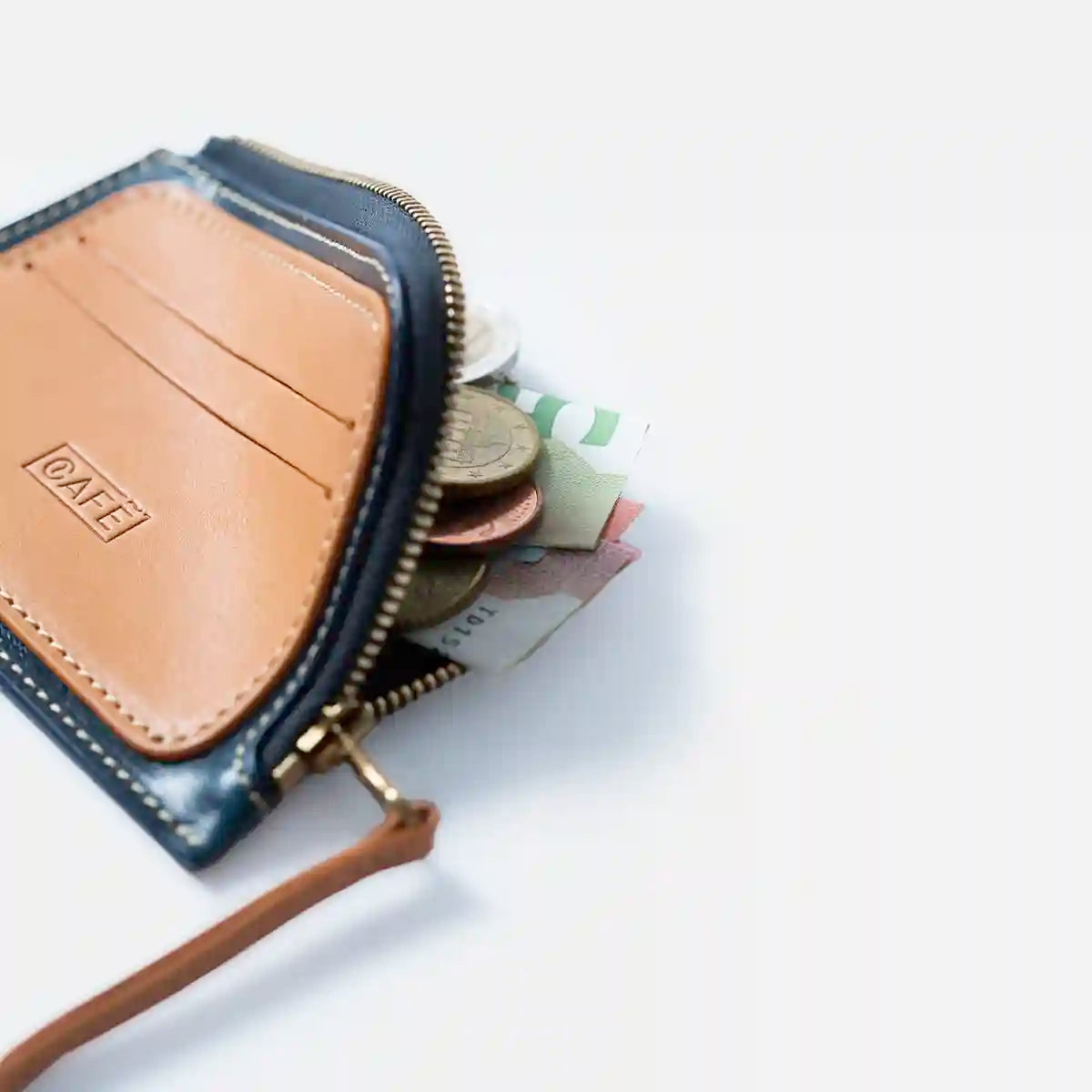 Leather Zip Wallet