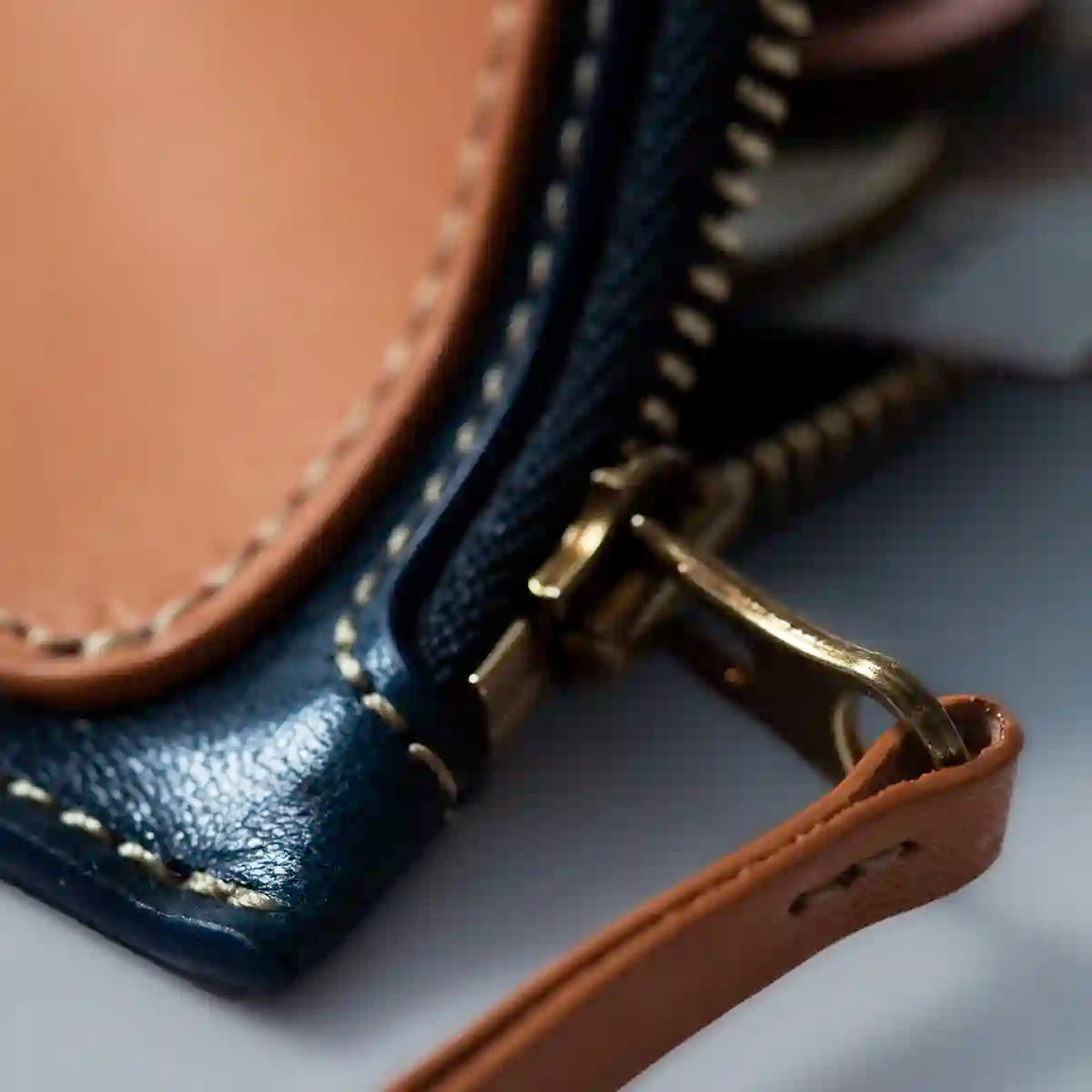 Leather Zip Wallet