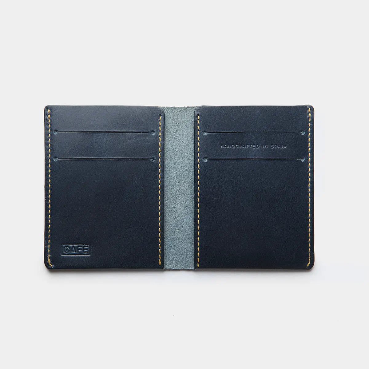 Ultra Slim Leather Wallet Jamaica - Ocean