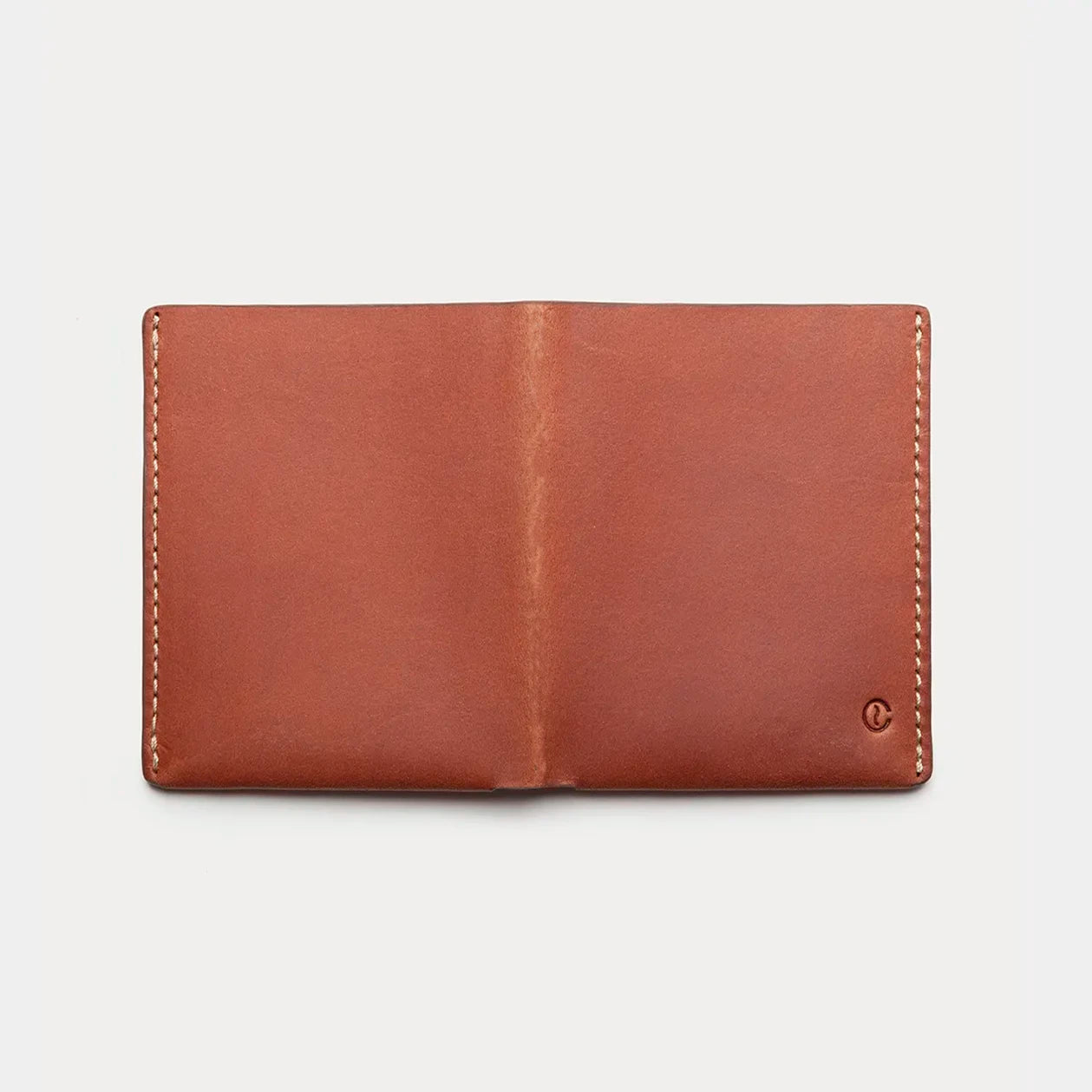 Ultra Slim Leather Wallet Jamaica - Roasted