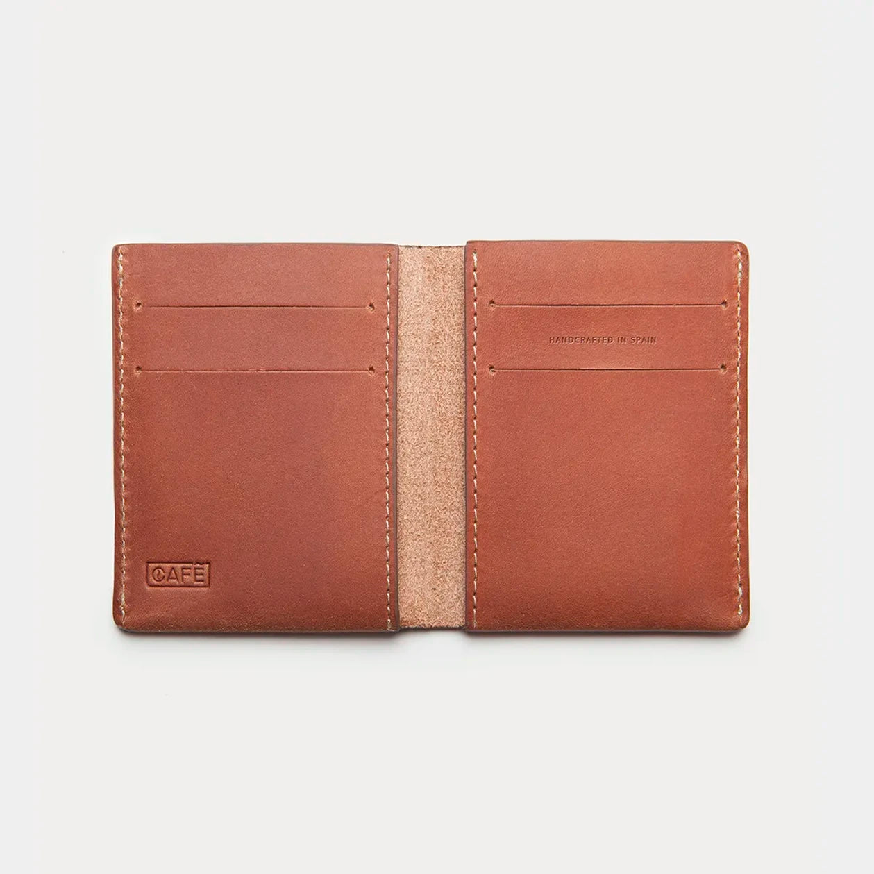 Ultra Slim Leather Wallet Jamaica - Roasted