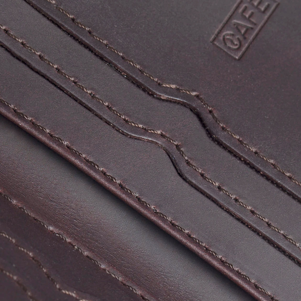 Slim Leather Wallet Costa Rica - Black Coffee