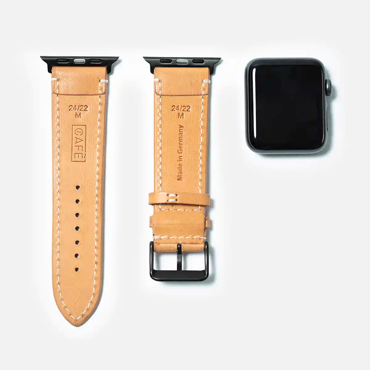 Leather iWatch Strap in Natural