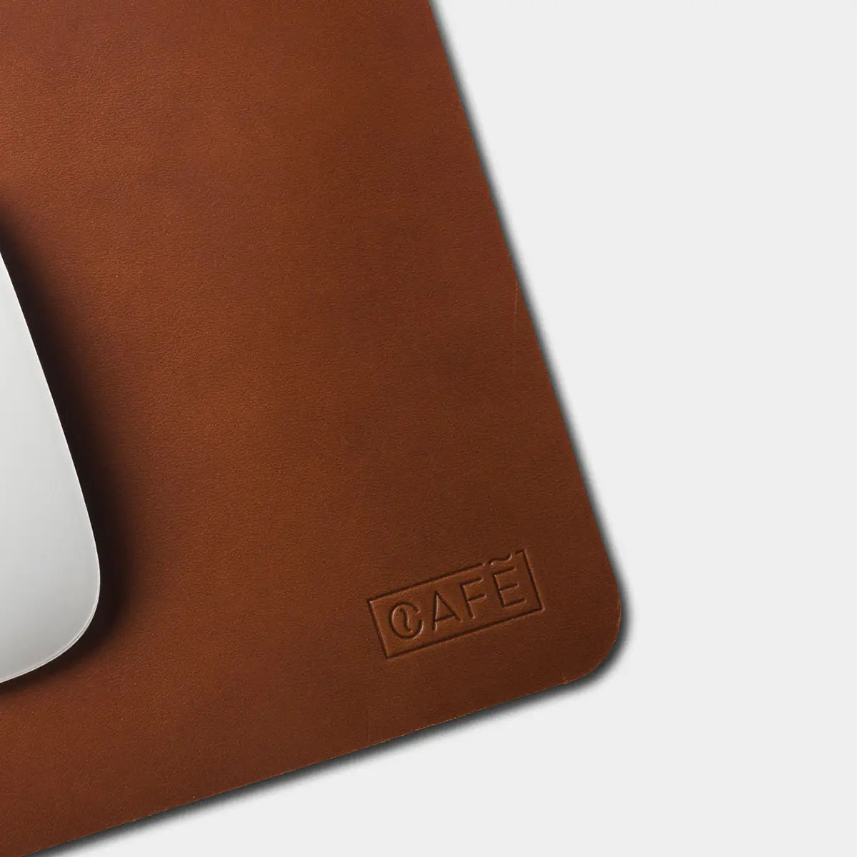 leather mouse pad brown