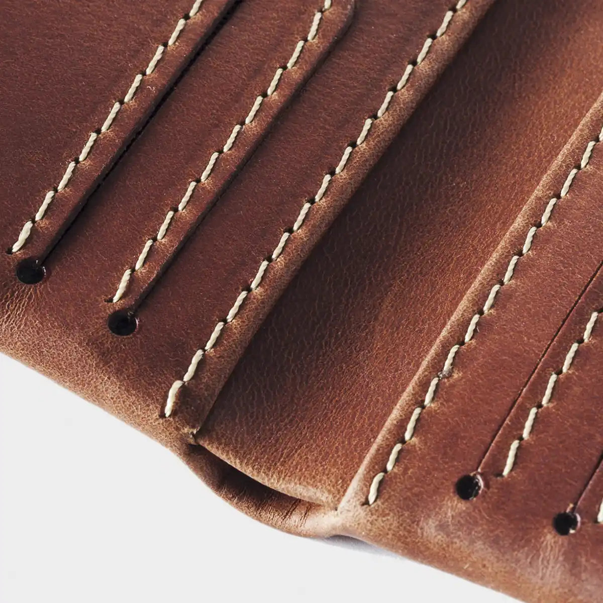 Slim Leather Wallet Costa Rica - Roasted